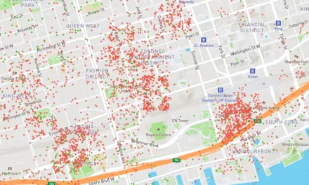 Mapas de apartamentos de Airbnb en ciudades turísticas